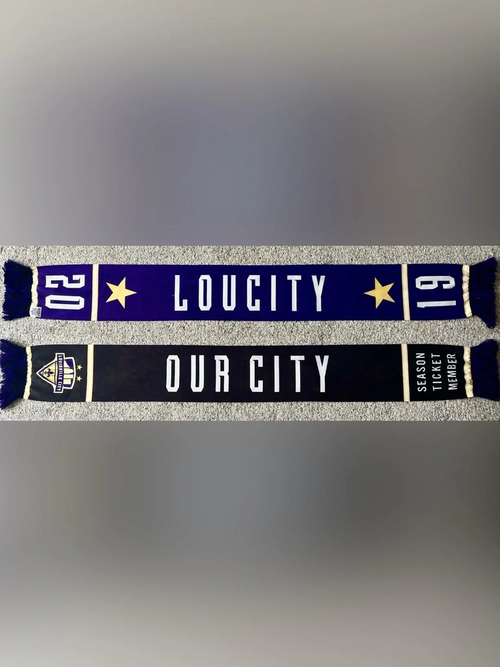 Louisville City FC 2019 Season Ticket Member Soccer Scarf